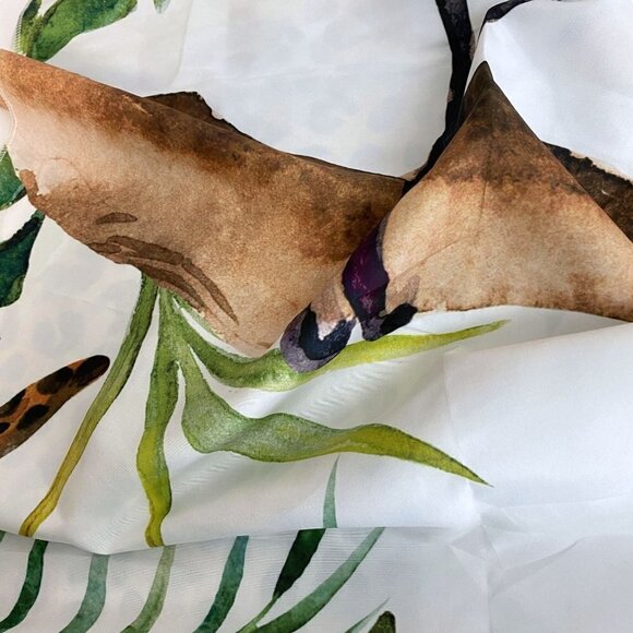 Leopard Wall Hanging Boho Decor 58x58" Fabric Mural Tapestry - Picture 6 of 7